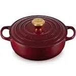 Le Creuset Enameled Cast Iron Signature Saucepan, 1.75 qt., Shallot