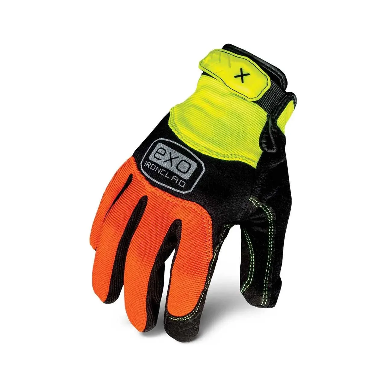 Ironclad EXO2-HZA-02-S EXO Hi-Viz Abrasion Gloves