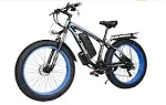 BLUMEMO Electric Bike Adults Ebike 1000W Removable 48V/13Ah Battery E-Bike Fat Tire Electric Bicycle 26" 4.0 for Trail Riding/Excursion/Commute 7