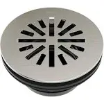 Delta Other 4" Prefab Round Shower Drain DT051411 Stainless