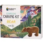 Studiostone Bear Soapstone Carving Kit