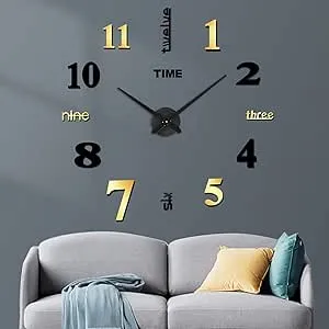 Ferrisa 3D Frameless Wall Clock