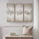 Madison Park Taupe Luminous Hand Painted Canvas