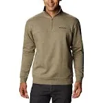 Columbia Men's Hart Mountain II Half Zip Sweatshirt Stone Green Heather / XXL