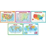 Scholastic Teaching Resources SC-541743 Teaching Maps Bb Set