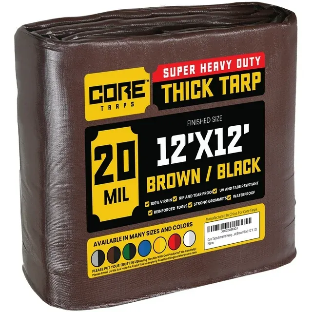 Core Tarps Heavy Duty Mil Tarp Cover