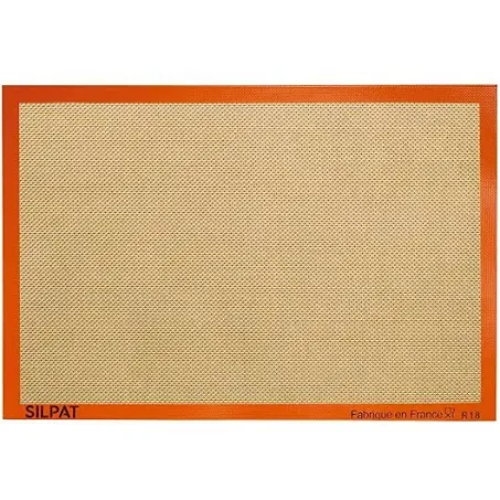 Premium Non-Stick Silicone Baking Mat, Full Size, 16-1/2&#034; X 24-1/2&#034;