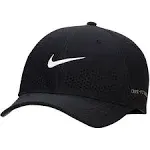 Nike unisex Dri-FIT ADV Rise Structured SwooshFlex Cap Black