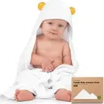 KeaBabies Cuddle Baby Hooded Towel