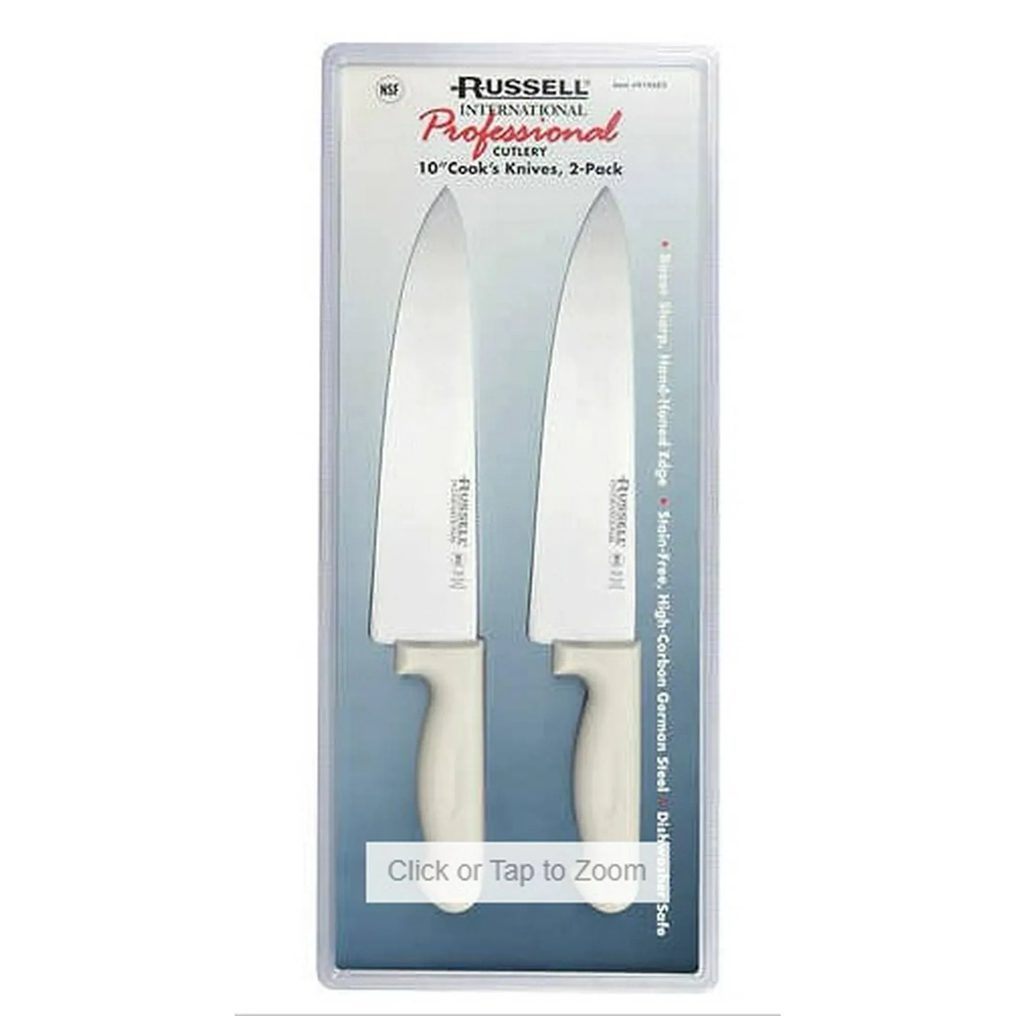 Russell International Professional Cook's Knife 10" High Carbon German Steel (2 ct)