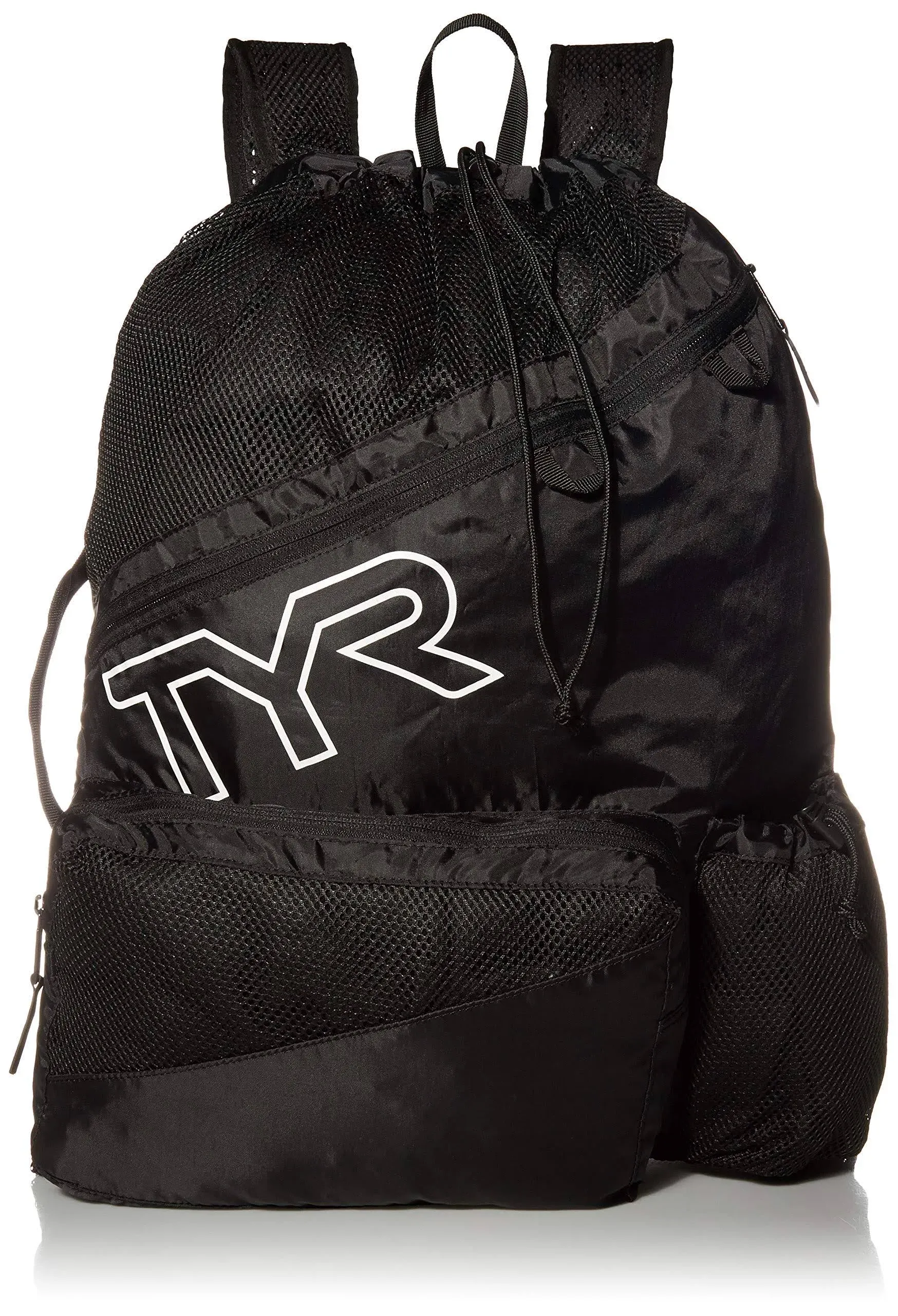 TYR Elite Mesh Backpack - Black