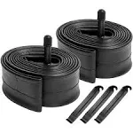 2-Pcs 24&#034; Bike Tubes 24X1.75/1.95/2<wbr/>.125 Av32Mm Schrader Valve 24&#034; Bicycle Tubes 