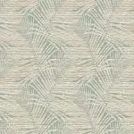 Tommy Bahama Shadow Palms Seamist Peel & Stick Wallpaper - 20.5 in. W x 18 ft. L