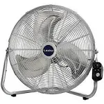 Lasko H20610 20 inch Floor or Wallmount High Velocity Fan, Gray