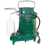 Zoeller M53 Mighty-Mate Submersible Sump Pump, 1/3 HP