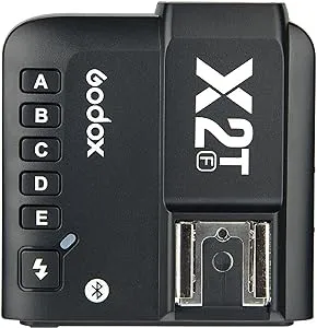 Godox X2T-S TTL Wireless Flash Trigger for Sony, Support 1/8000s HSS Function, 5 Dedicated Group Button and 3 Function Button for Quick Setting