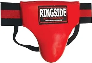 Ringside Groin Abdominal Boxing Protector - Red/Black