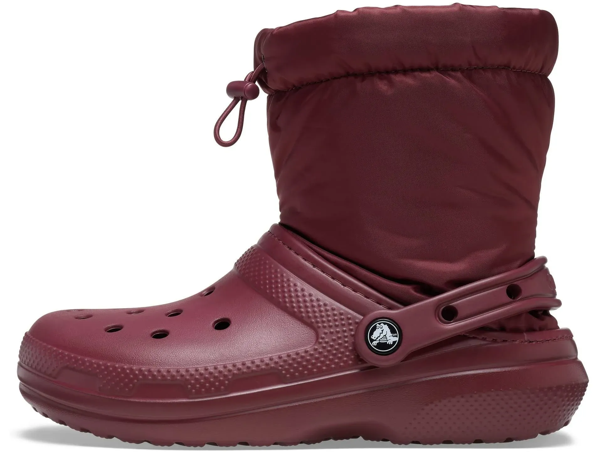 Crocs Classic Lined Neo Puff Boot Shoes Garnet : Men's 2 - Women's 4 Medium