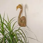 Creative Co-Op Decorative Resin Bird Bust Wall Decor