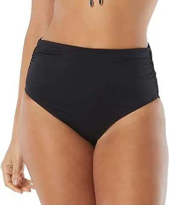 Coco Reef Impulse Rollover Bikini Bottom — Side Shirred Low Rise or High Waisted Swim Bottom