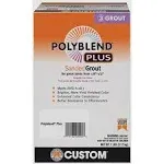 Polyblend Plus Sanded Grout, Platinum, 7 lb.