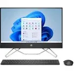 HP 24 23.8" Touchscreen FHD All-in-One Computer Intel Core i5-1235U 8GB Ram 512GB SSD Intel Iris XE Graphics Jet Black