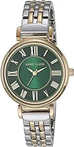 Anne Klein AK-2159SVSV Watches Green/Two-Tone : One Size