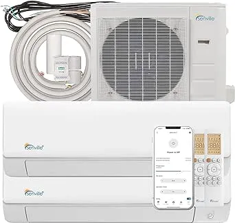 Senville 28000 BTU Tri Zone Mini Split Air Conditioner Heat Pump