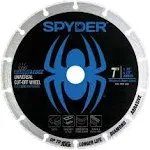 Spyder Diamond Edge Diamond 7-in Cut-Off Wheel 2-Pack 14007-2