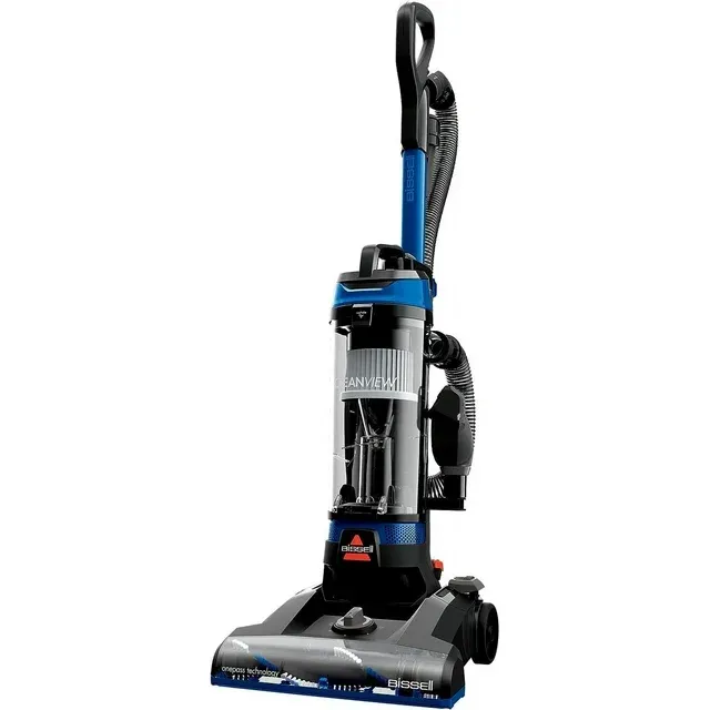 Bissell Cleanview Upright Bagless Vacuum Cleaner with Active Wand, 3536,Black/Cobalt Blue