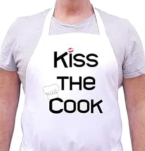 Kiss The Cook Cute Apron for Your Kitchen