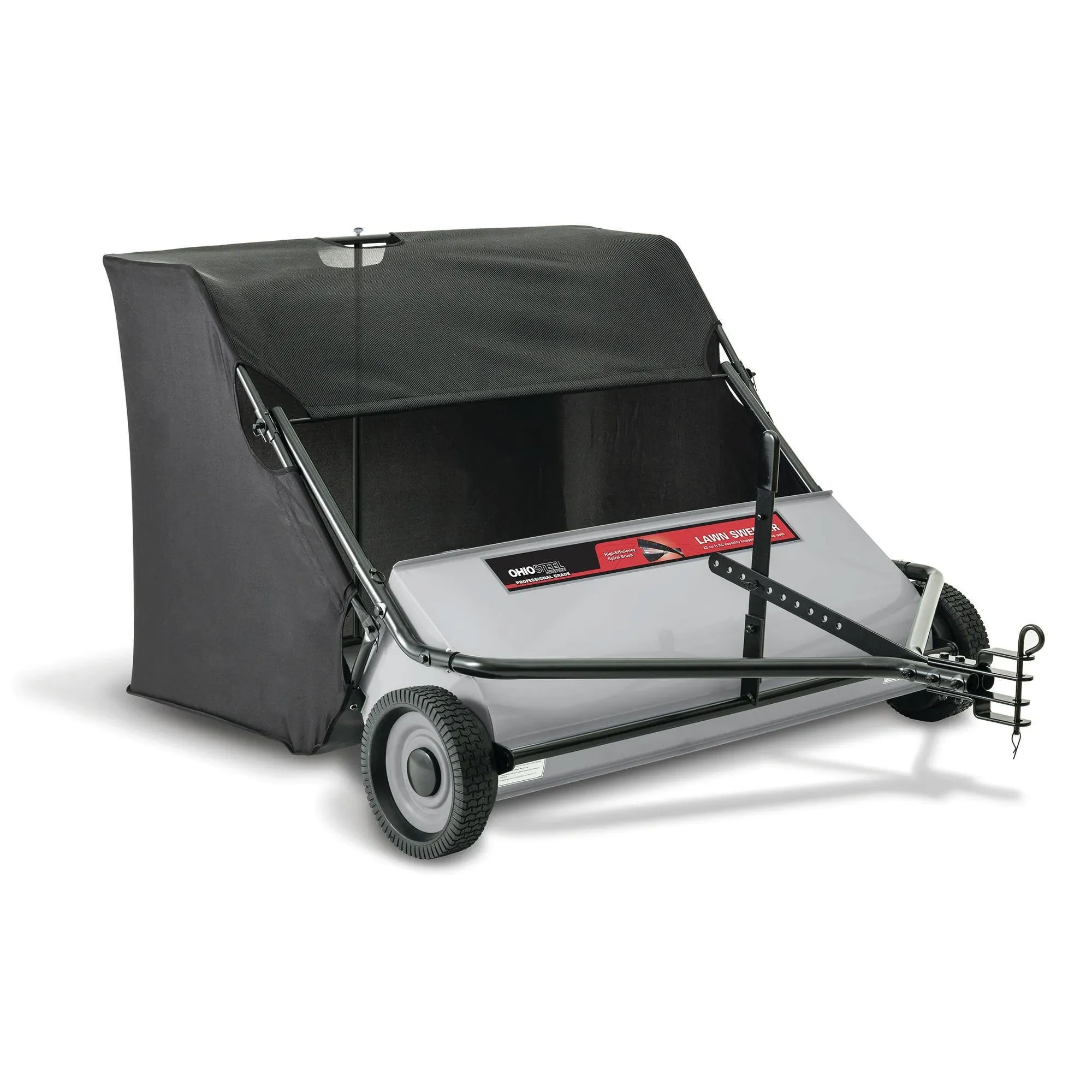 Ohio Steel 42SWP22 42" 22 Cu. Ft. Tow-Behind Lawn Sweeper