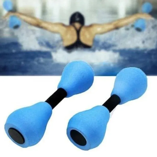 2PCS Aquatic Exercise Dumbells,Diy Water Aerobic Exercise Foam Dumbbells,Wate<wbr/>r F