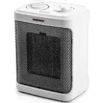 1500W Mini Ceramic Space Heater with 3 Operating Modes Adjustable Thermostat ...