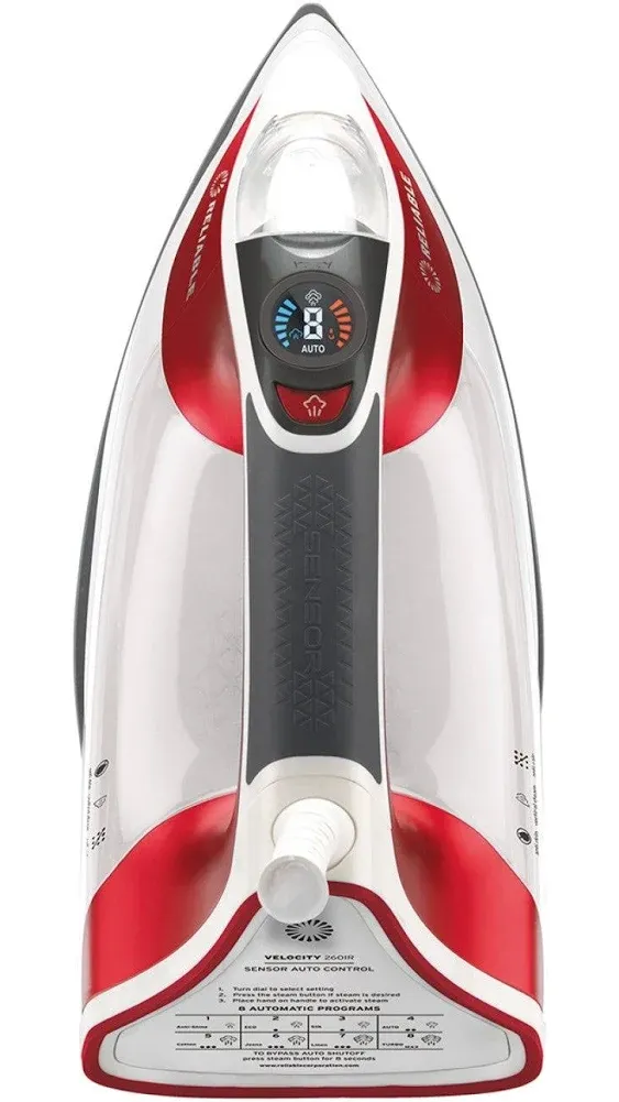 Velocity Auto Control 270IR Compact Vapor Generator Steam Iron by Reliable 270IR