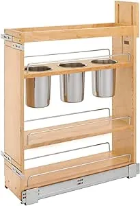 Rev-A-Shelf 448UT-BCSC-6C Wood Classics 7-1/8&#034; Wood Base Cabinet - Maple