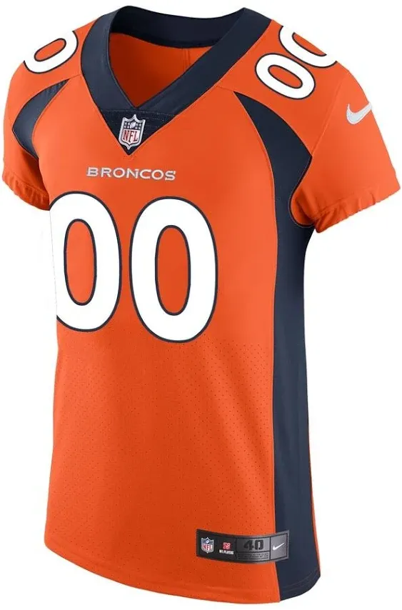 Wil Lutz Men's Nike Orange Denver Broncos Vapor Untouchable Custom Elite Jersey