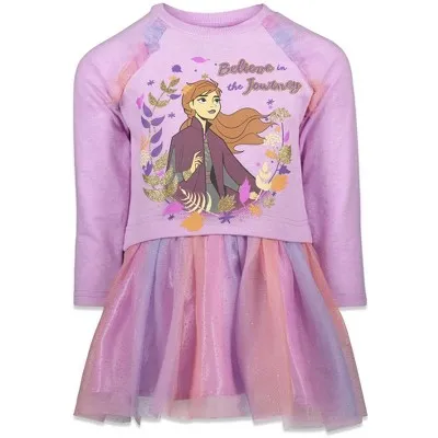 Disney Frozen Princess Anna Little Girls Dress Multicolored 6-6XDisney Frozen Princess Anna Little Girls Dress Multicolore…