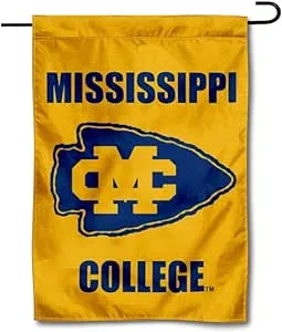 Mississippi College Choctaws Garden Flag and Yard Banner