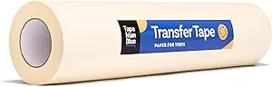 Transfer Tape for Vinyl, 24 inch x 100 feet, Paper with Layflat Adhesive. American-Made Application Tape for Craft Cutters and Sign Makers