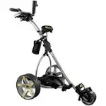 Batcaddy X3R Lithium 18-Hole Battery Powered Golf Push Cart with Remote, Dual Motor, 9-Speeds and Reverse