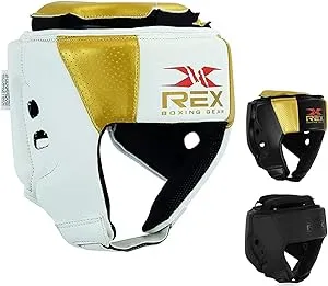 Rex Kids Headgear for Boxing, MMA Fighting and Kickboxing Training, Cheeks, Ear Protection, Headgear for Sparring, Muay Thai, Taekwondo and Karate