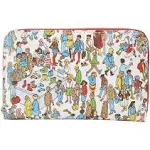 "Where's Wally Art Print Zip Around Wallet"