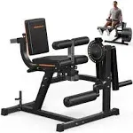 FEIERDUN 3-in-1 Adjustable Leg Extension and Curl Machine - Heavy Duty 570lbs...