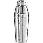 OGGI Dial A Drink Cocktail Shaker - Warm Gray, 15 Recipes, Built in Strainer,...