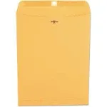 UNIVERSAL Kraft Clasp Envelope Square Flap Clasp-gummed Closure