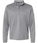 Adidas A401 - Lightweight Quarter-Zip Pullover Grey Three XL