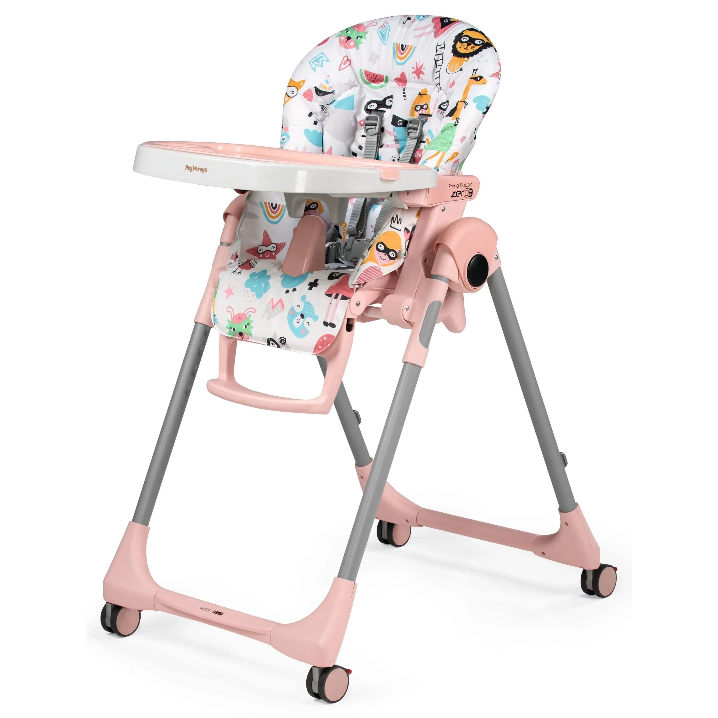 Peg Perego Prima Pappa Zero 3 High Chair - Super Girl