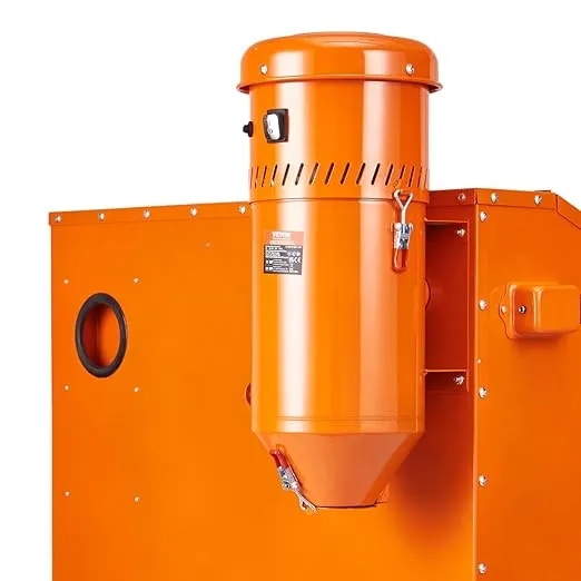 VEVOR Dust Collection System 1200W 1.8 Gallon Dust Collector Media Reclaimer JCQLJ1400W00ISYF3V1