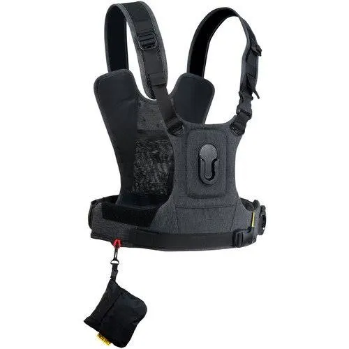 Cotton Carrier CCS G3 Camera and Binocular Harness - Grey